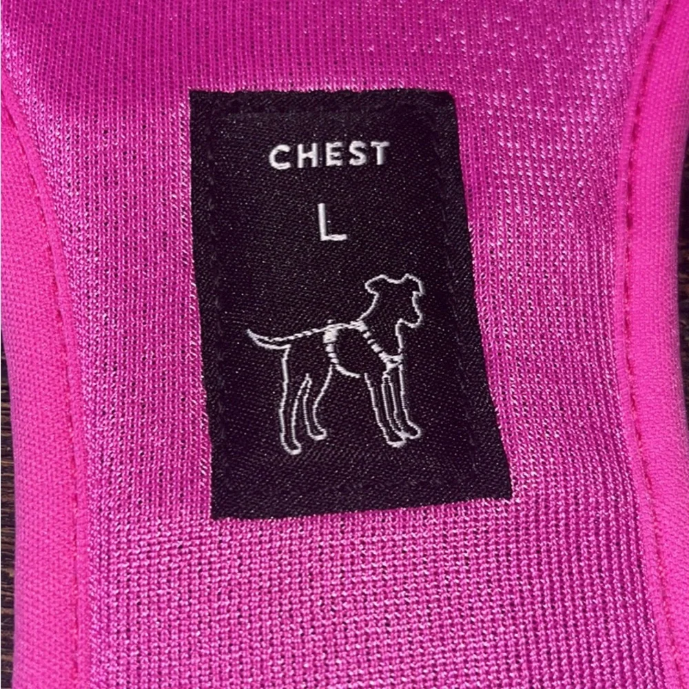 Boots & Barkley pink dog large harness
